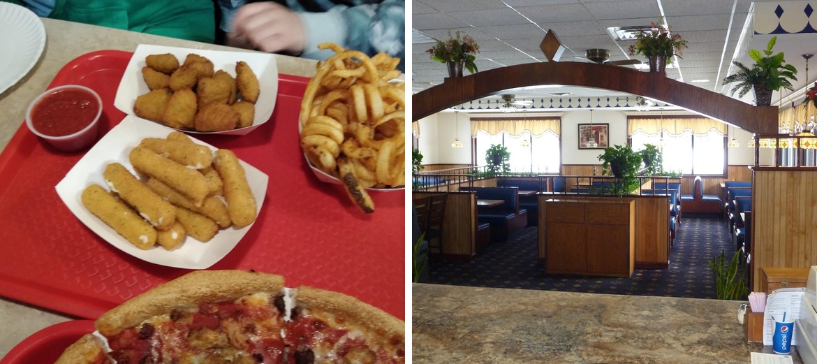 Diamond Pizza Menu