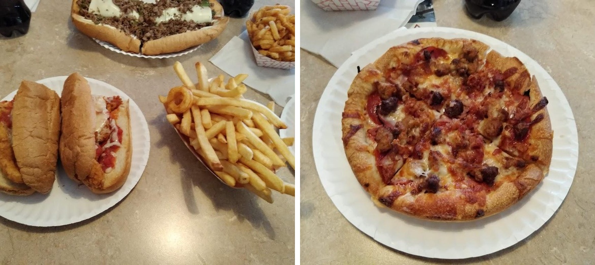 Diamond Pizza Menu